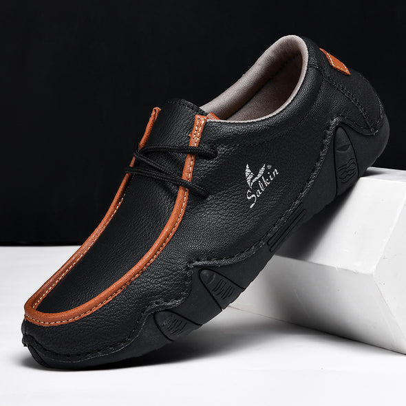 Men's Comfortable Handmade Leather Boots-B02