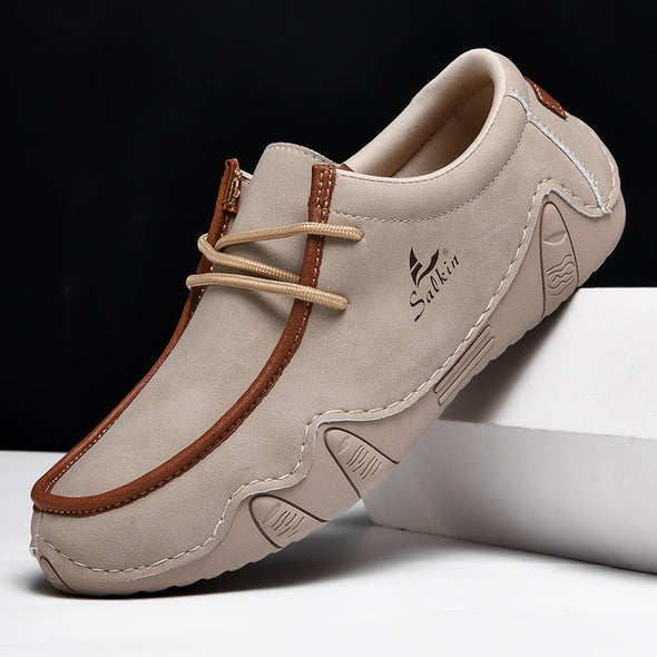 Men's Comfortable Handmade Leather Boots-B02