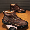 Men's Comfortable Handmade Leather Boots-B06