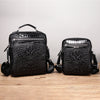 Luxury crocodile leather men's bag