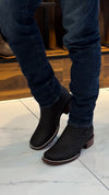 2025 Fashionable Woven Cowboy Boots