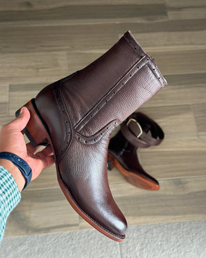 2025 High Quality Handmade Deerskin Boots