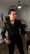 Men's Diamond Rhinestone Shirt