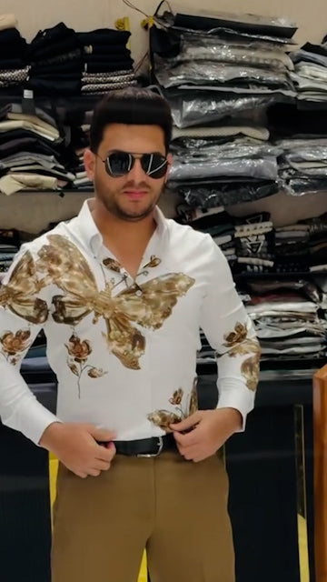Men's Luxury Butterfly Shirt