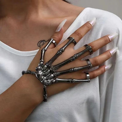 High Quality Punk Metal Skull Bracelet