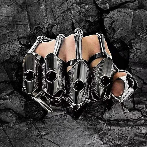 Necromancer Skull Bracelet and Finger Claws