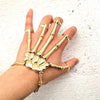 Necromancer Skull Bracelet and Finger Claws