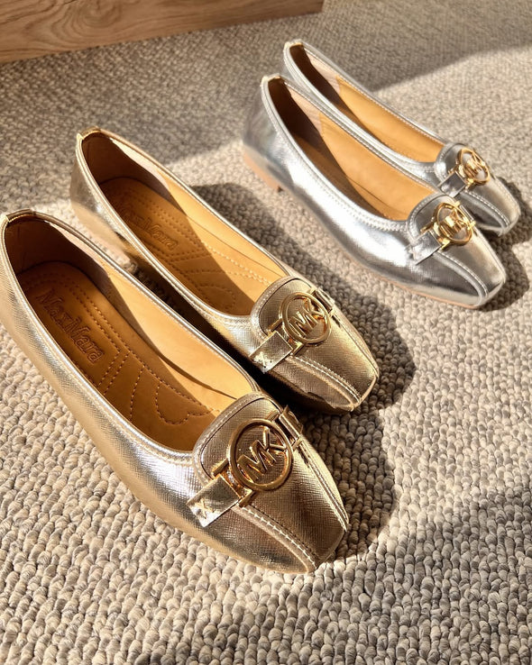 Women's all-match leather flat shoes