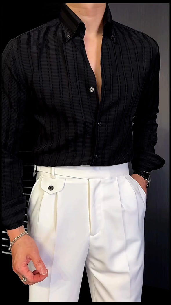 2025 Men's Fashionable Party Shirts