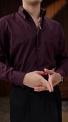 Italian men's classic versatile multi-color shirt