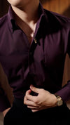 Italian men's classic versatile multi-color shirt