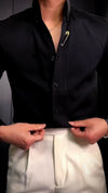 Italian men's classic versatile multi-color shirt