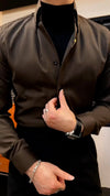Italian men's classic versatile multi-color shirt