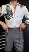 Shiny Fashion Butterfly Party Shirt