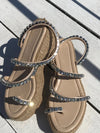Sparkling Platform Diamond Sandals