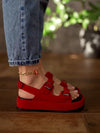 Women's Double Buckle Adjustable Sandals