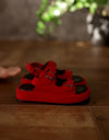 Women's Double Buckle Adjustable Sandals