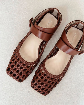 Italian Hand-Woven Leather Sandals