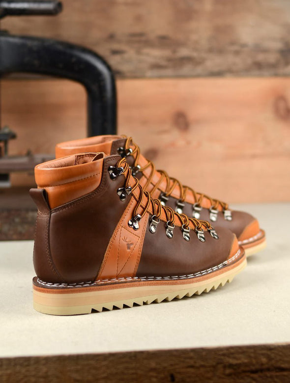 Italian handmade calf leather boots