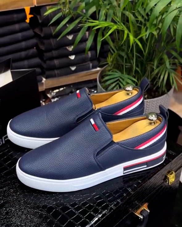 Italian classic leather casual shoes