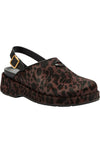 Women's light luxury high-quality leopard print shoes