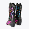 Colorful Mixed Cowboy Boots
