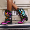 Colorful Mixed Cowboy Boots