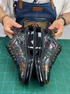 Men's original luxury crocodile leather casual shoes