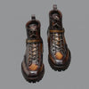Tobacco luxury leather casual boots
