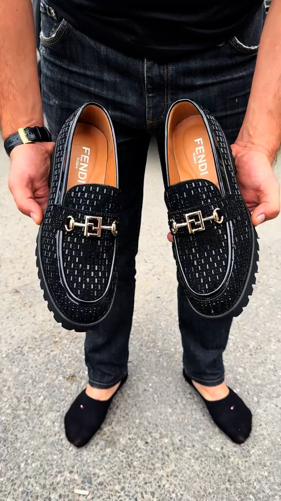 Italian luxury loafers