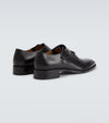 High-quality leather monk shoes