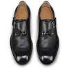 High-quality leather monk shoes