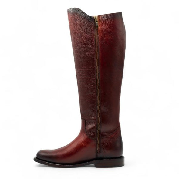 Women's genuine leather cowhide high boots