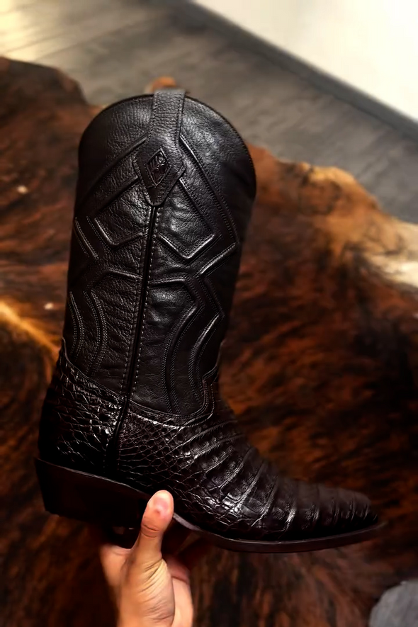 Luxury Cowboy Boots - Crocodile