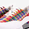 Multicolor Leather Women Sneaker