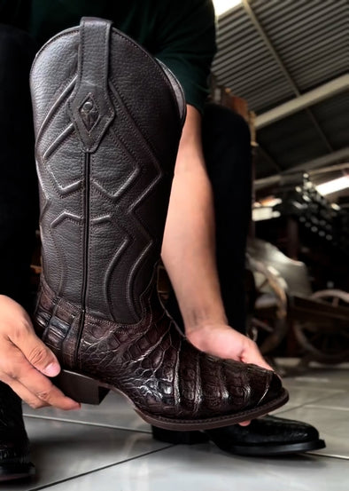 Luxury Cowboy Boots - Crocodile