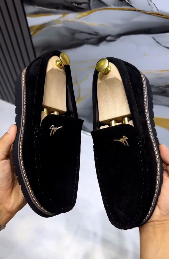 Men's versatile leather casual shoes