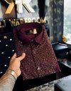 Men's Luxury Rhinestone Party Shirt
