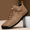 Men's Comfortable Handmade Leather Boots-B07