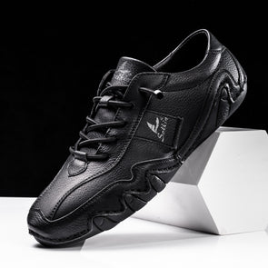 Men's Comfortable Handmade Leather Boots-B04