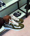 Italian luxury calfskin sneakers