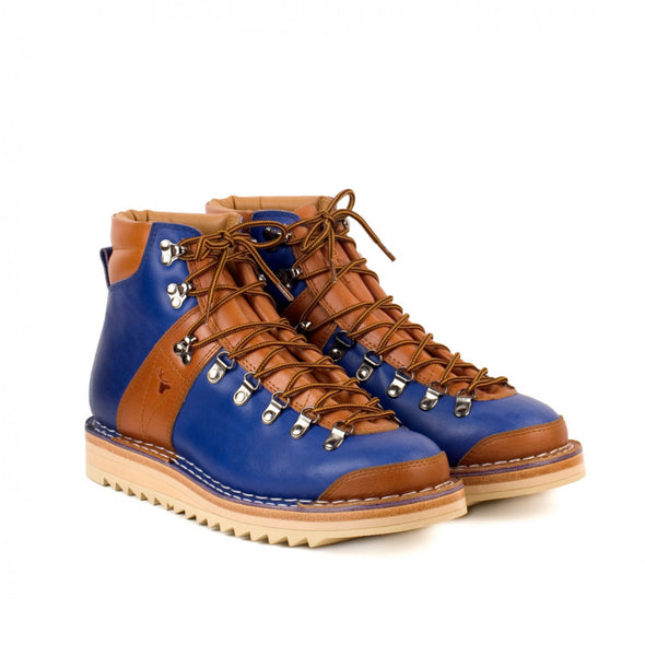 Italian handmade calf leather boots