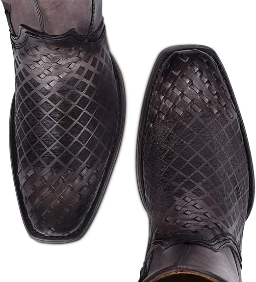 Men's Engraved Oxford Cowboy Boots