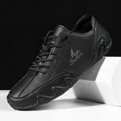 Men's Comfortable Handmade Leather Boots-B03
