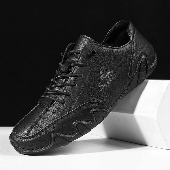 Men's Comfortable Handmade Leather Boots-B03