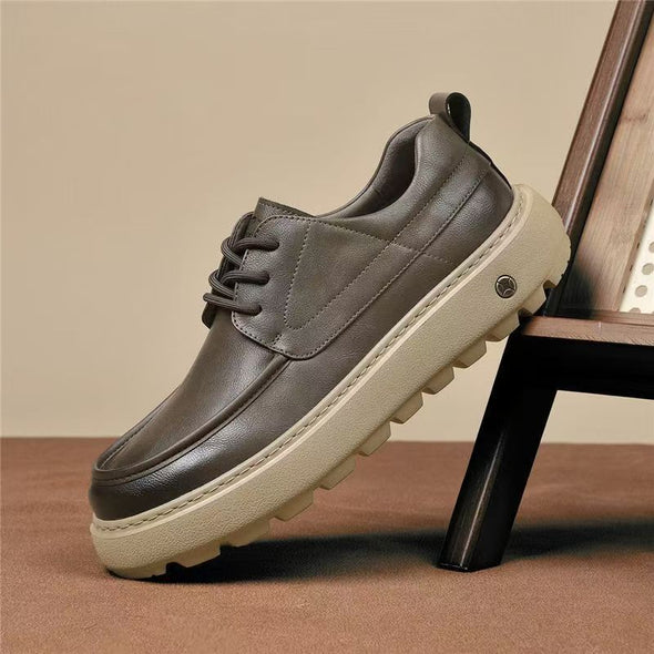 Men's genuine leather soft sole comfortable casual shoes