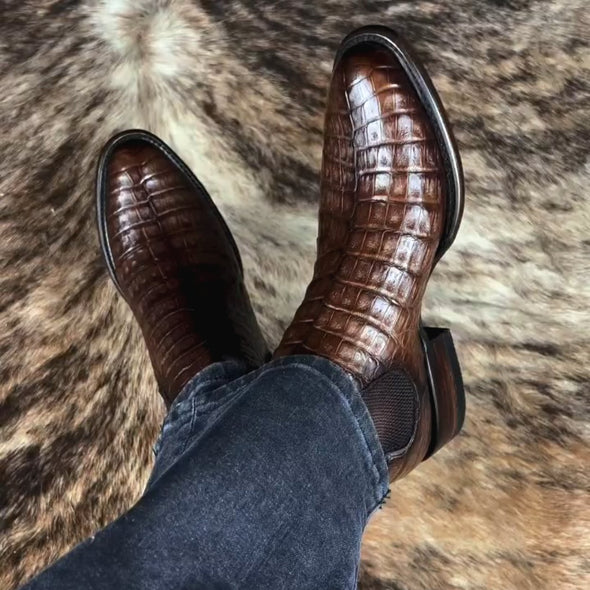 Men's Classic Brown Boots