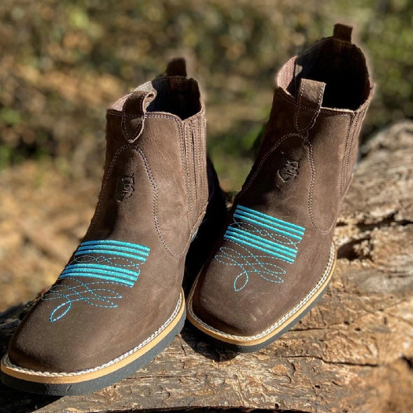 Millar Round-Toe Martin Boots